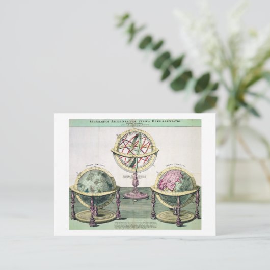 Typische representaties van kunstmatige bollen (ko briefkaart (Staand voorkant)