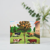  typische rietsoorten op het Boerderij Briefkaart (Staand voorkant)