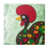 Typische rooster van Barcelona Tegeltje (Voorkant)