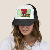 Typische rooster van Barcelona Trucker Pet (In situ)