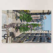 Typische trap op Montmartre hill - Parijs Legpuzzel (Horizontaal)