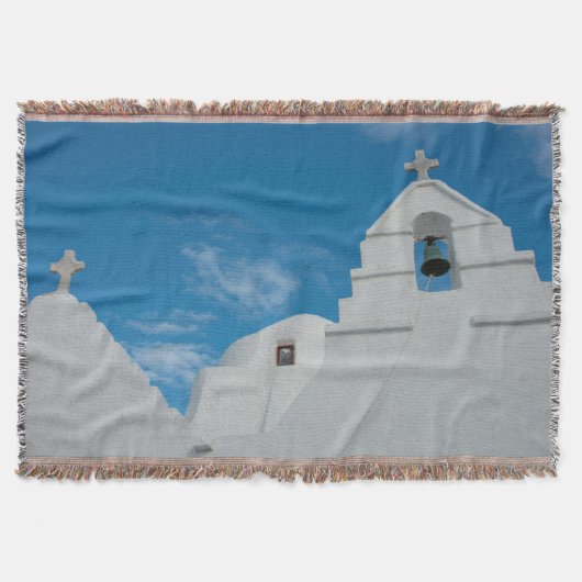 Typische witgekalkte kerk deken (Voorkant)