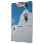Typische witgekalkte kerk klembord (Links)