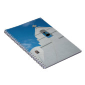 Typische witgekalkte kerk notitieboek (Rechterzijde)