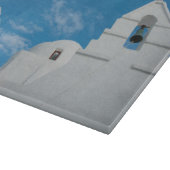 Typische witgekalkte kerk snijplank (Hoek)