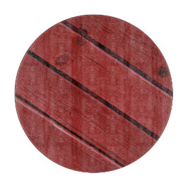 Typische Zweedse Falun-kleuren, rode kleur Snijplank