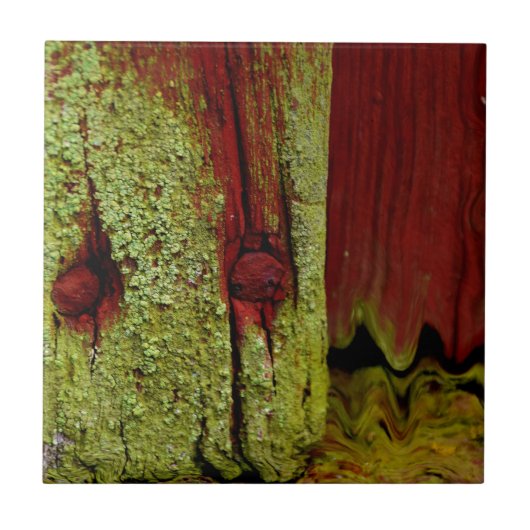 Typische Zweedse Falun-rode kleur, zeer populair i Tegeltje (Voorkant)