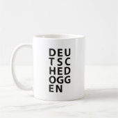 Typo: Duitse Dog Koffiemok (Links)
