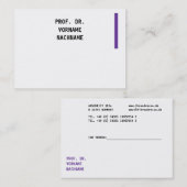Typo visitekaartjes (Voorkant / Achterkant)