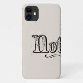 Typograaf voor  notities en query's Case-Mate iPhone case (Achterkant)