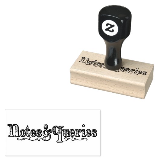 Typograaf voor  notities en query's rubberstempel (Gestempeld)