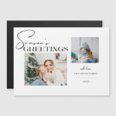 Typografie 2-foto van de groeten van het moderne s (Voorkant / Achterkant)