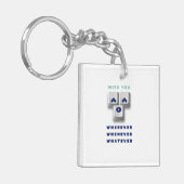 typografie_2_met jou_2_acryl sleutelhanger (Voorkant Links)