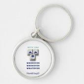 typografie_2_met jou_2 sleutelhanger (Voorkant)