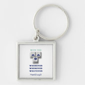 typografie_2_met jou_2 sleutelhanger (Voorkant)