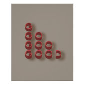 typografie_4_zeer goed glanzend poster (Voorkant)