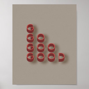 typografie_4_zeer goed mat poster