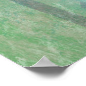 Typografie Abstract Multicolored Poster (Hoek)