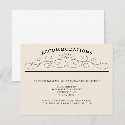 TYPOGRAFIE-ACCOMMODATIES INFORMATIEKAARTJE (Voorkant / Achterkant)