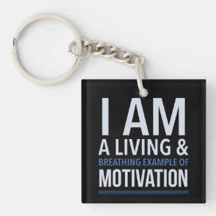 Typografie Acrylsleutelhanger Sleutelhanger