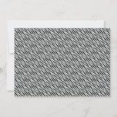 Typografie Afstudeerfoto Aankondiging Template (Achterkant)