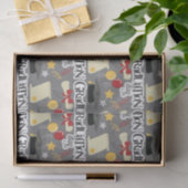 Typografie Afstuderen Dag Tissuepapier (Geschenk)