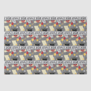 Typografie Afstuderen Dag Tissuepapier