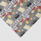 Typografie Afstuderen Dag Tissuepapier (Detail)