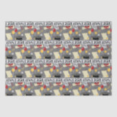 Typografie Afstuderen Dag Tissuepapier (Voorkant)