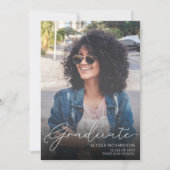 Typografie-Afstuderen met foto en handschrift en O Kaart (Voorkant)