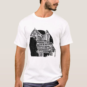 Typografie Art Renegade T-shirt