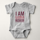 Typografie Baby Bodysuit (Voorkant)