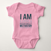 Typografie Baby Bodysuit (Voorkant)