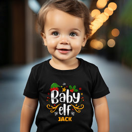 Typografie Baby Elf Pret Familie Matching