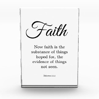 Typografie Black & White Faith is de stof Fotoblokken