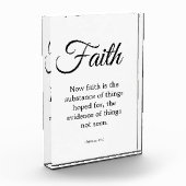 Typografie Black & White Faith is de stof Fotoblokken (Links)
