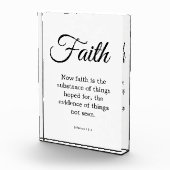 Typografie Black & White Faith is de stof Fotoblokken (Rechts)