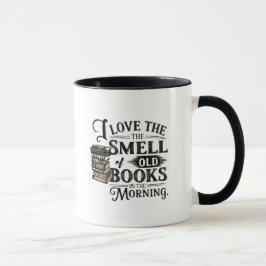 Typografie Boekenliefhebbers Mok
