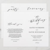 Typografie bruiloft (Voorkant / Achterkant)