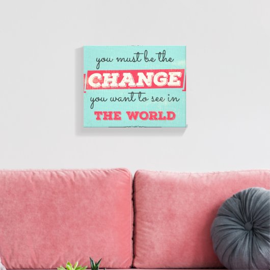 typografie canvas afdruk (Insitu (Woonkamer))