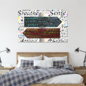 Typografie Canvas Afdruk (Insitu (Slaapkamer))