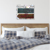 Typografie Canvas Afdruk (Insitu (Slaapkamer))