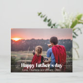 Typografie Custom Photo Kaart (Staand voorkant)