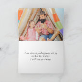 Typografie Custom Photo Kaart (Binnen)