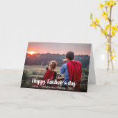 Typografie Custom Photo Kaart (Gele Bloem)