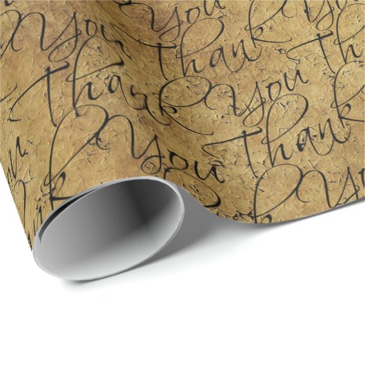  Typografie - Dank u Cadeaupapier (Rol Hoek)