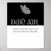 Typografie datum nachtelijke ideeën. Datum jar bru Poster (Voorkant)