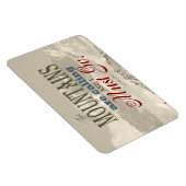  typografie De bergen roepen: Muir Magneet (Rechterzijde)