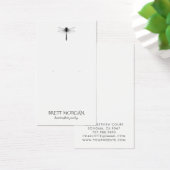 Typografie Dragonfly die juwelier display Kaart ve (Bureau)