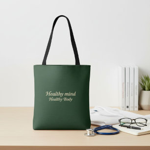   Typografie eenvoudig motivatie inspirerend Tote Bag